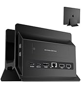 PULWTOP スタンド型ドッキングステーション ブラック Amazon.co.jp: PULWTOP 11 in 1 USB C ドッキングステーション